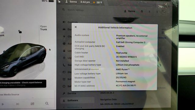 2023 Tesla Model 3 RWD with White & Black Partial Premium Interior - 22972636 - 13
