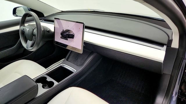 2023 Tesla Model 3 RWD with White & Black Partial Premium Interior - 22972636 - 27