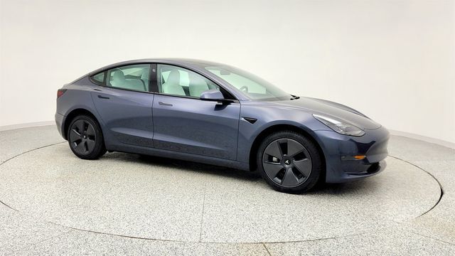 2023 Tesla Model 3 RWD with White & Black Partial Premium Interior - 22972636 - 2