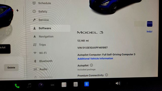 2023 Tesla Model 3 RWD with White & Black Partial Premium Interior - 23014730 - 13