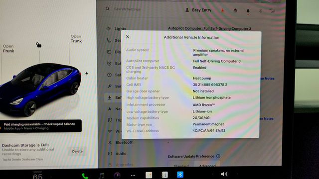 2023 Tesla Model 3 RWD with White & Black Partial Premium Interior - 23014730 - 14