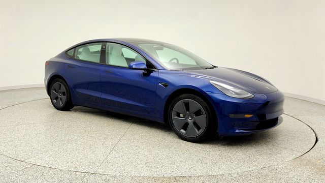 2023 Tesla Model 3 RWD with White & Black Partial Premium Interior - 23014730 - 2