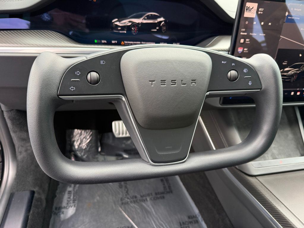 2023 Tesla Model S **MODEL S PLAID**COMPUTER 4**BLACK ON BLACK**21" OEM WHEELS** - 23018474 - 12