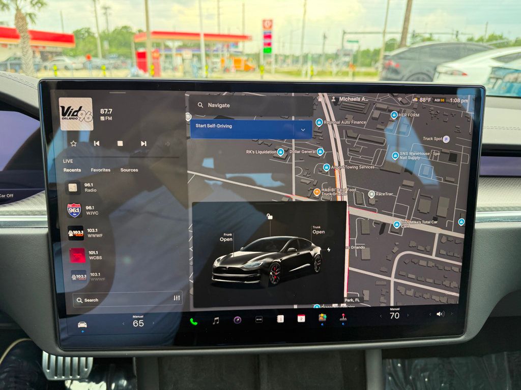 2023 Tesla Model S **MODEL S PLAID**COMPUTER 4**BLACK ON BLACK**21" OEM WHEELS** - 23018474 - 14