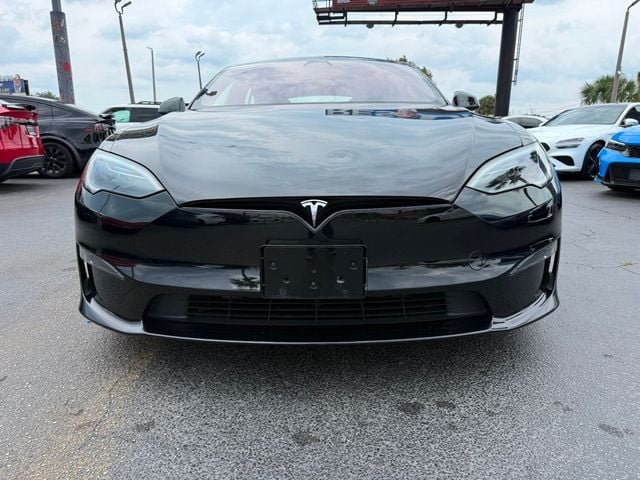 2023 Tesla Model S **MODEL S PLAID**COMPUTER 4**BLACK ON BLACK**21" OEM WHEELS** - 23018474 - 1