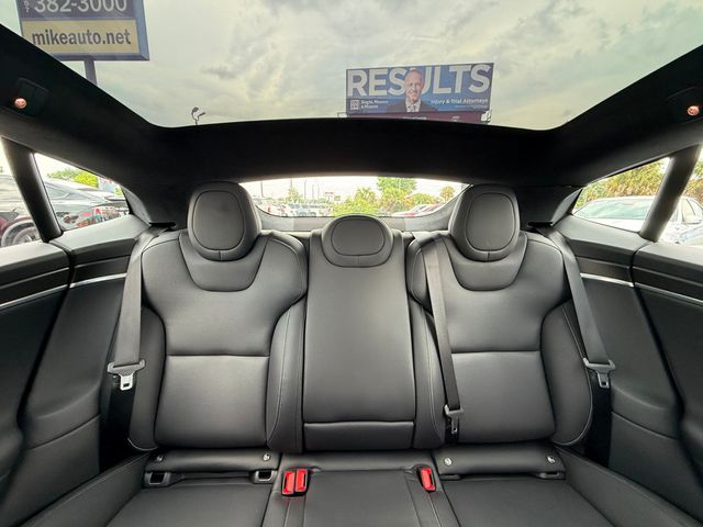 2023 Tesla Model S **MODEL S PLAID**COMPUTER 4**BLACK ON BLACK**21" OEM WHEELS** - 23018474 - 21