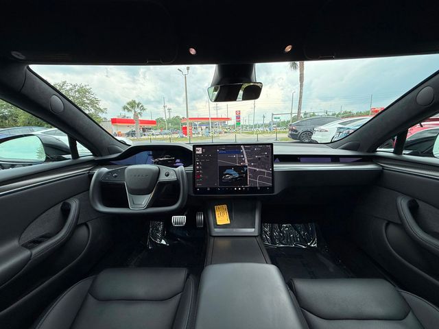 2023 Tesla Model S **MODEL S PLAID**COMPUTER 4**BLACK ON BLACK**21" OEM WHEELS** - 23018474 - 22