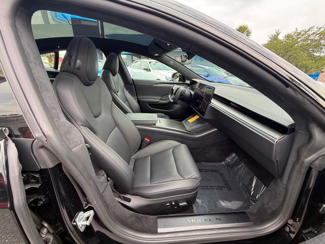 2023 Tesla Model S **MODEL S PLAID**COMPUTER 4**BLACK ON BLACK**21" OEM WHEELS** - 23018474 - 34