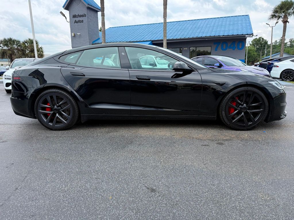 2023 Tesla Model S **MODEL S PLAID**COMPUTER 4**BLACK ON BLACK**21" OEM WHEELS** - 23018474 - 3
