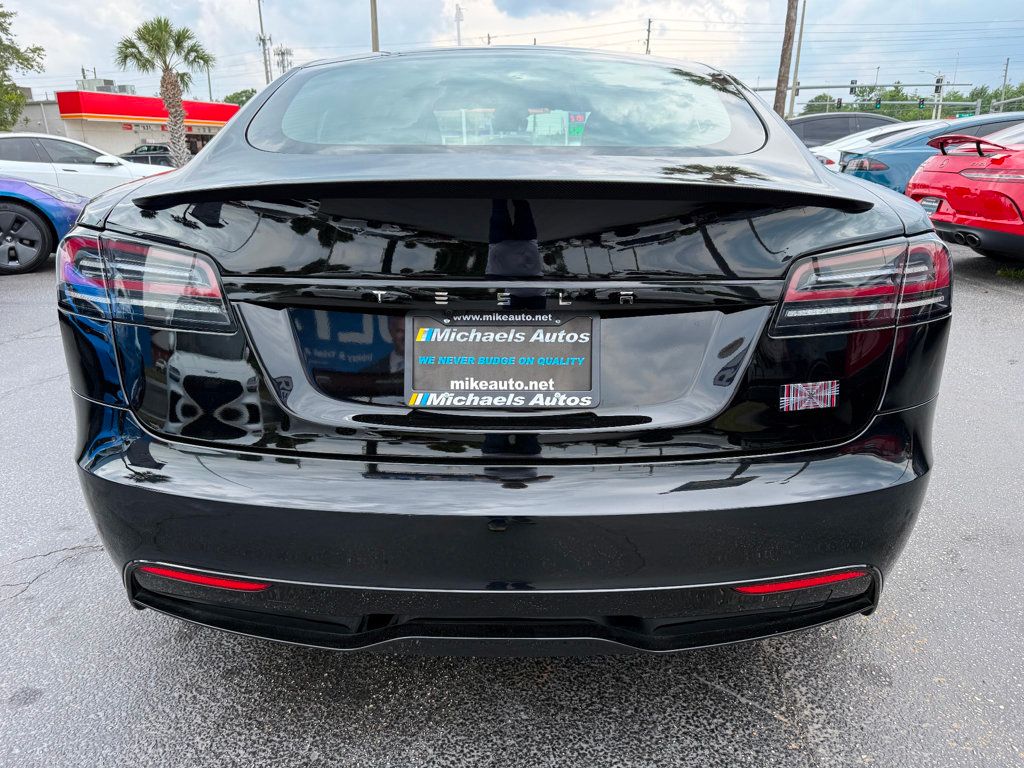 2023 Tesla Model S **MODEL S PLAID**COMPUTER 4**BLACK ON BLACK**21" OEM WHEELS** - 23018474 - 5