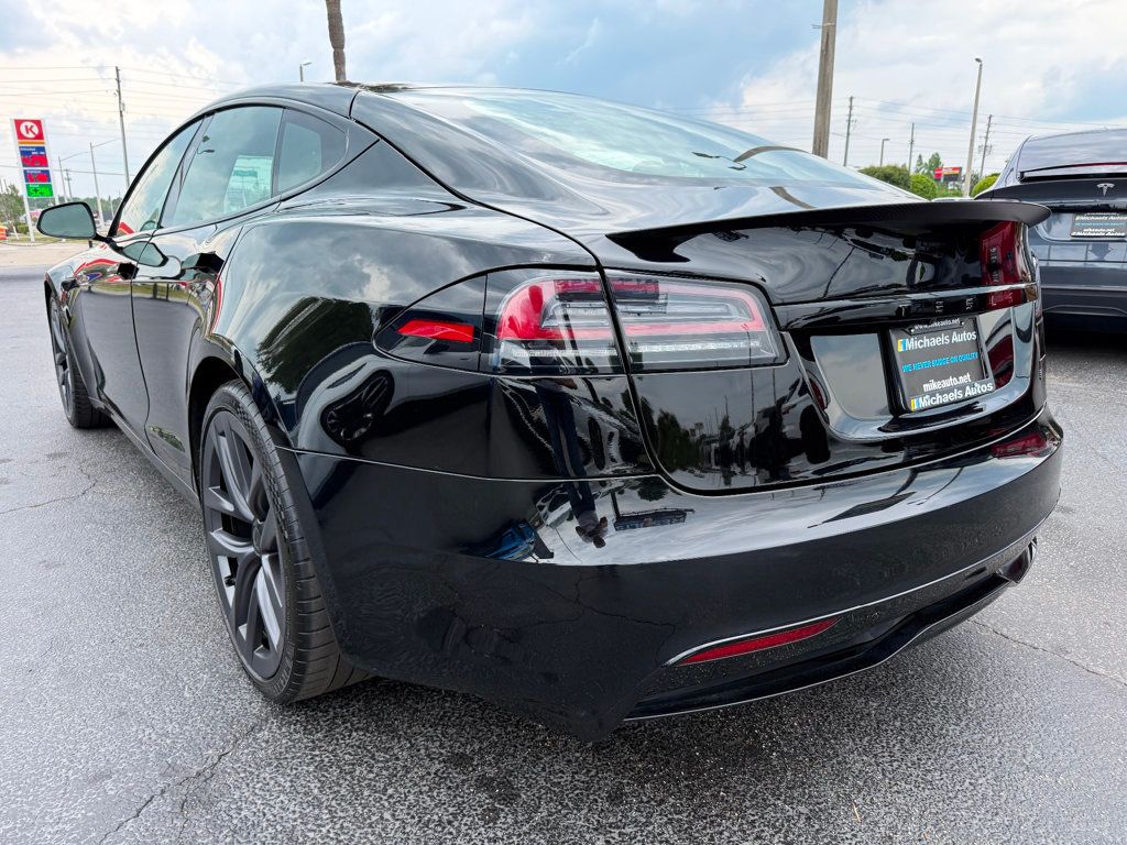 2023 Tesla Model S **MODEL S PLAID**COMPUTER 4**BLACK ON BLACK**21" OEM WHEELS** - 23018474 - 6