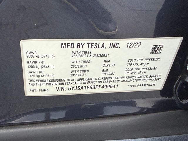 2023 Tesla Model S Plaid AWD - 22960419 - 42