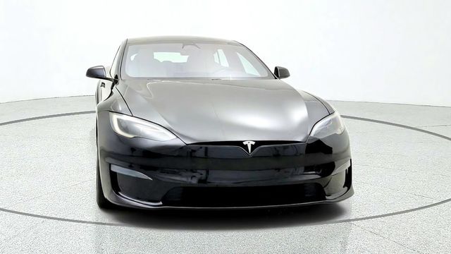 2023 Tesla Model S Plaid AWD w/ 21'' Arachnid Wheels & Cream Interior - 23087131 - 1
