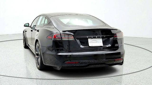 2023 Tesla Model S Plaid AWD w/ 21'' Arachnid Wheels & Cream Interior - 23087131 - 5
