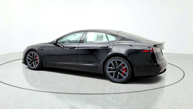 2023 Tesla Model S Plaid AWD w/ 21'' Arachnid Wheels & Cream Interior - 23087131 - 6