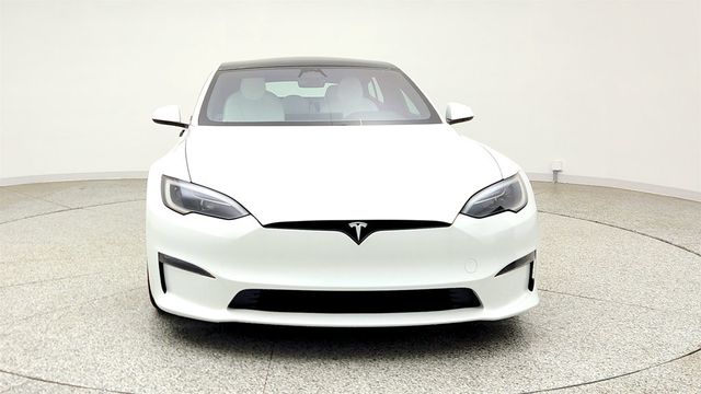 2023 Tesla Model S Plaid AWD w/ White & Black Premium Interior & Yoke Steering - 23035604 - 1