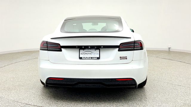 2023 Tesla Model S Plaid AWD w/ White & Black Premium Interior & Yoke Steering - 23035604 - 5