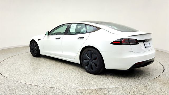 2023 Tesla Model S Plaid AWD w/ White & Black Premium Interior & Yoke Steering - 23035604 - 6