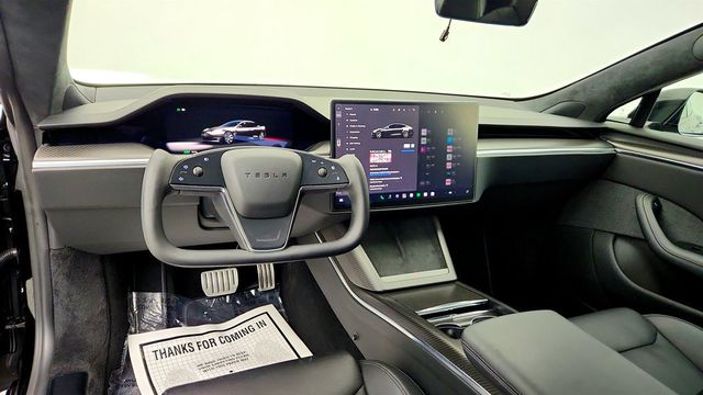 2023 Tesla Model S Plaid AWD w/ Yoke Steering Wheel - 23076128 - 11