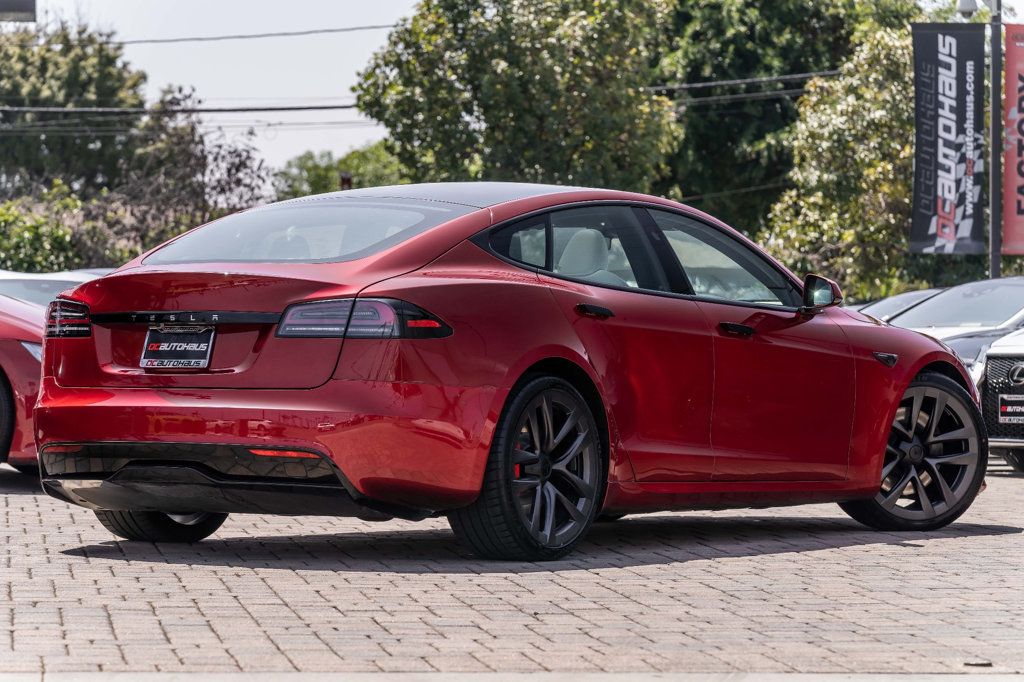 2023 Tesla Model S PLAID W/ WHITE INTERIOR!!! - 22422443 - 9