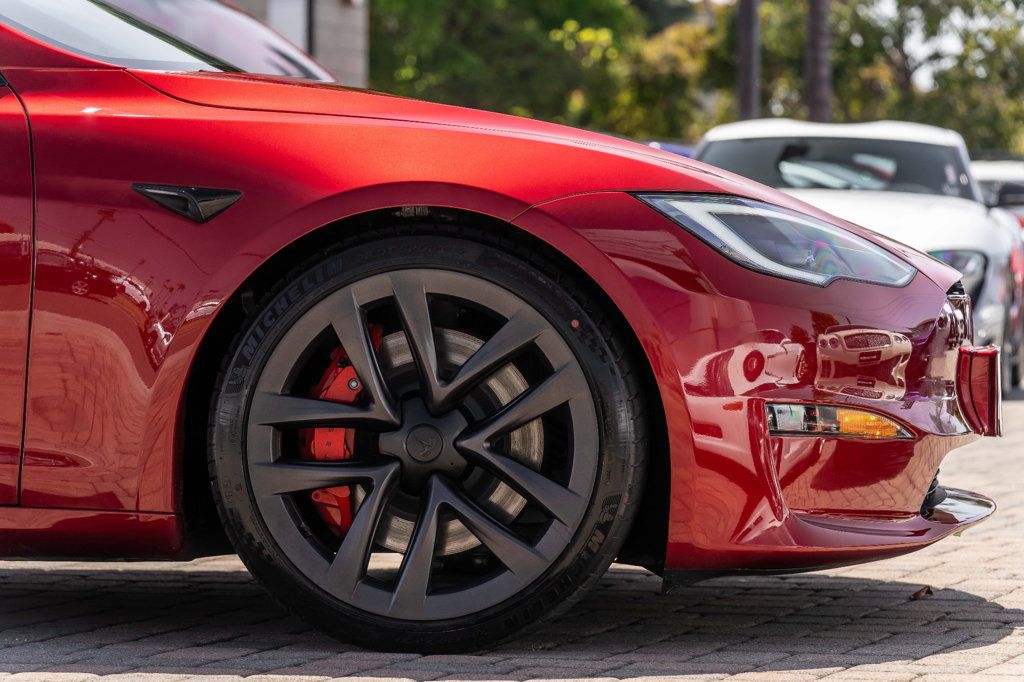 2023 Tesla Model S PLAID W/ WHITE INTERIOR!!! - 22422443 - 12