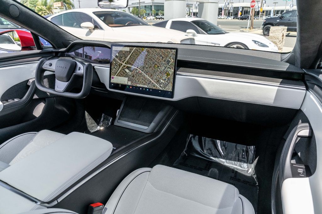 2023 Tesla Model S PLAID W/ WHITE INTERIOR!!! - 22422443 - 21