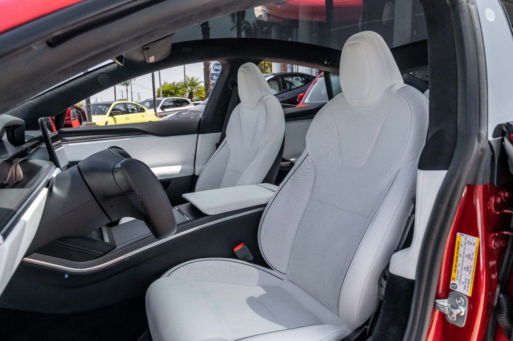 2023 Tesla Model S PLAID W/ WHITE INTERIOR!!! - 22422443 - 3