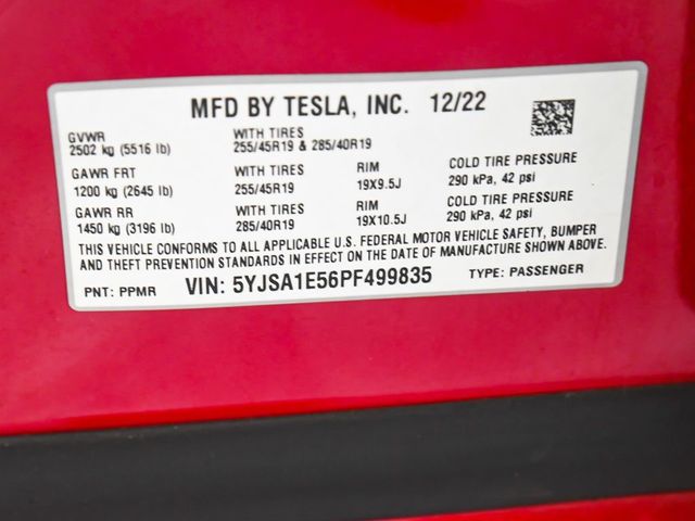 2023 Tesla Model S Standard Range - 23001625 - 14