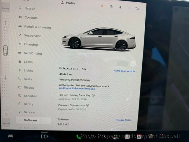 2023 Tesla Model S Standard Range AWD - 23080952 - 23