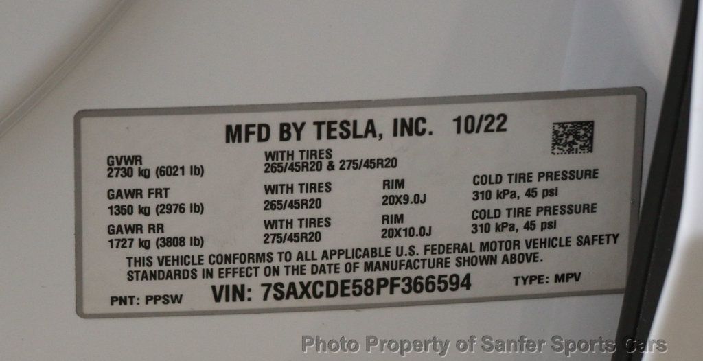 2023 Tesla Model X AWD - 22865797 - 46