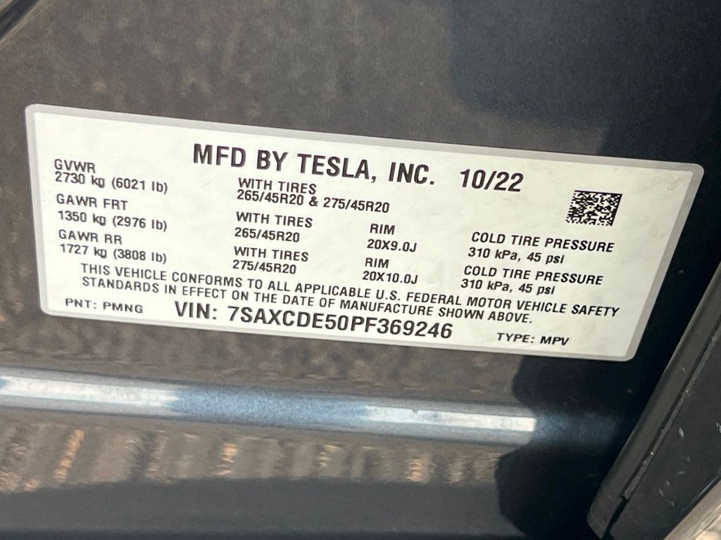 2023 Tesla Model X AWD - 22522916 - 38