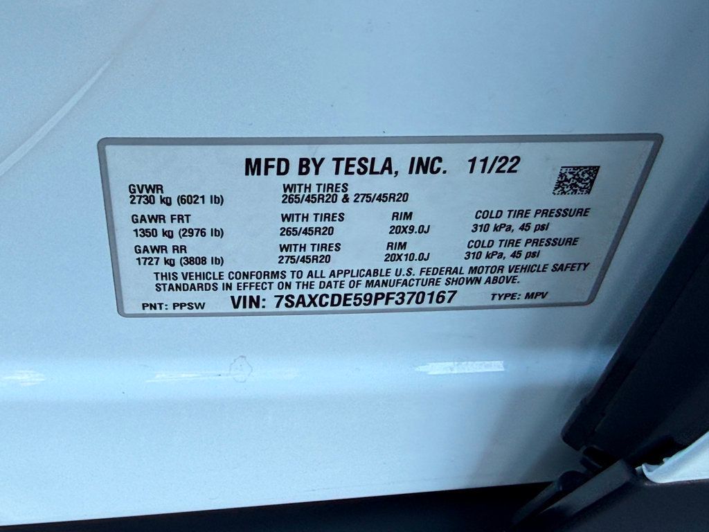 2023 Tesla Model X AWD - 22968202 - 37