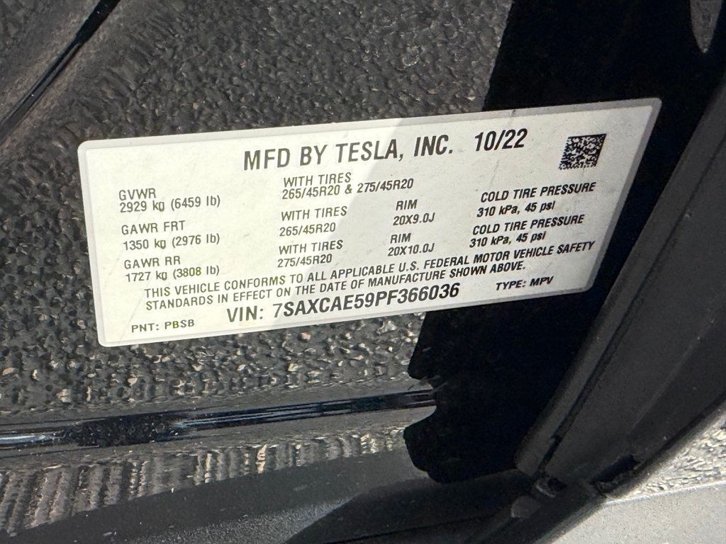 2023 Tesla Model X AWD - 23001010 - 44