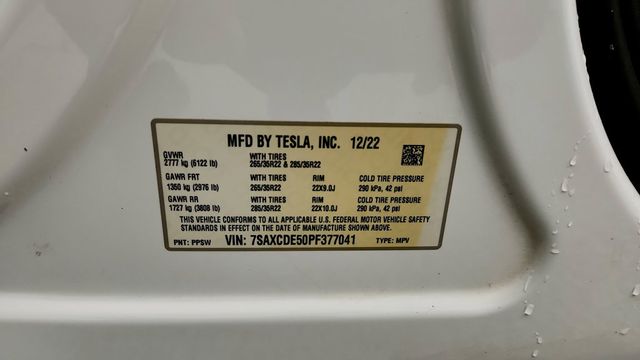 2023 Tesla Model X AWD w/ 22'' Turbine Wheels & Yoke Steering Wheel - 23093235 - 25