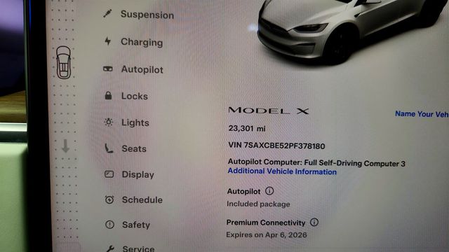 2023 Tesla Model X AWD w/ 6 Seat Cream Interior & 22'' Turbine Wheels - 22999608 - 13