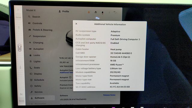 2023 Tesla Model X AWD w/ 6 Seat Cream Interior & 22'' Turbine Wheels - 22999608 - 14