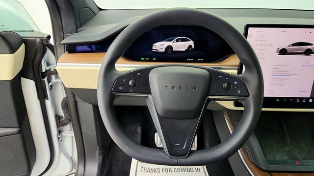 2023 Tesla Model X AWD w/ Cream Premium Interior - 23065248 - 11