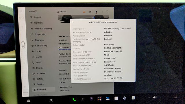 2023 Tesla Model X AWD w/ Cream Premium Interior - 23065248 - 13