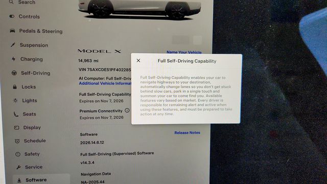2023 Tesla Model X AWD w/ Cream Premium Interior - 23065248 - 14