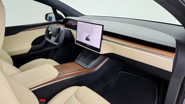 2023 Tesla Model X AWD w/ Cream Premium Interior & Yoke Steering Wheel - 23011367 - 28