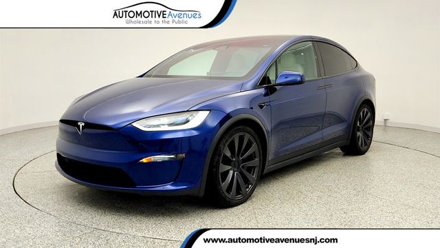 2023 Tesla Model X AWD w/ Full Self Driving, 22'' Wheels & Cream Premium Interior - 23017518 - 0