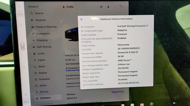 2023 Tesla Model X AWD w/ Full Self Driving, 22'' Wheels & Cream Premium Interior - 23017518 - 13