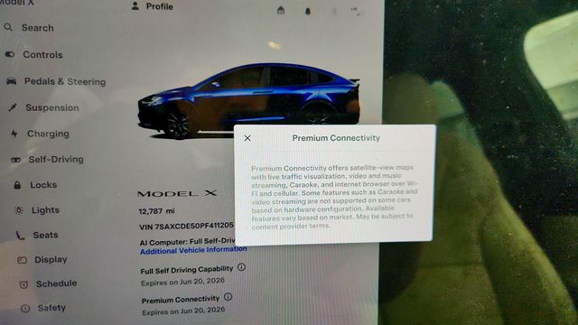 2023 Tesla Model X AWD w/ Full Self Driving, 22'' Wheels & Cream Premium Interior - 23017518 - 15