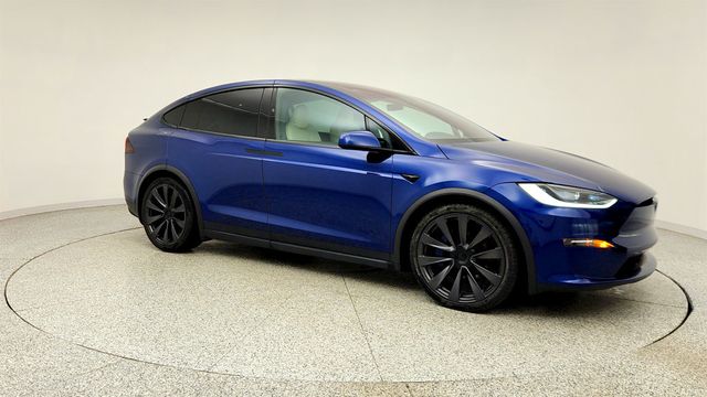 2023 Tesla Model X AWD w/ Full Self Driving, 22'' Wheels & Cream Premium Interior - 23017518 - 2