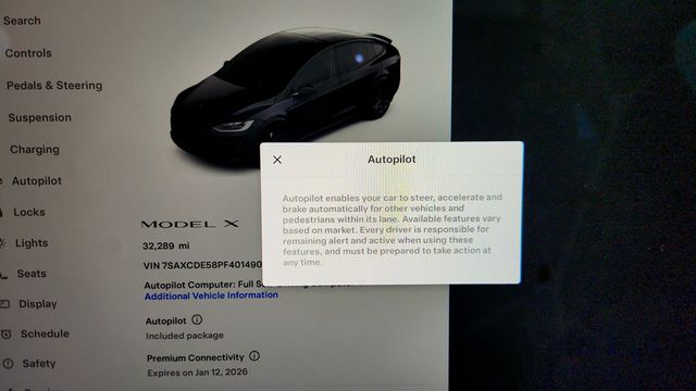 2023 Tesla Model X AWD with 22'' Turbine Wheels and Yoke Steering Wheel - 22967996 - 14