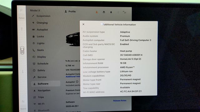 2023 Tesla Model X AWD with Cream Premium Interior and Yoke Steering Wheel - 22966715 - 13