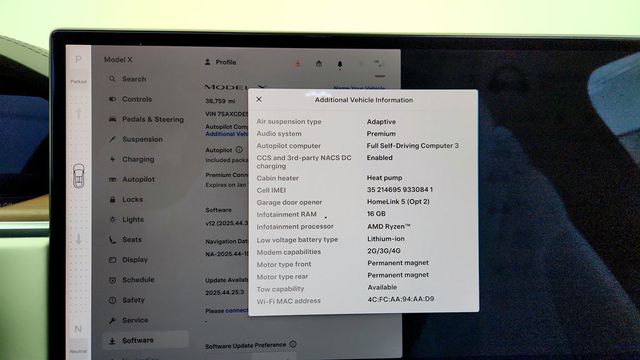 2023 Tesla Model X AWD with White & Black Premium Interior and Yoke Steering Wheel - 22966061 - 14