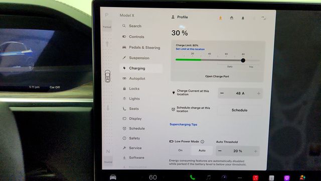 2023 Tesla Model X AWD with Yoke Steering Wheel - 23013180 - 18