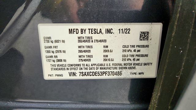 2023 Tesla Model X AWD w/ White & Black Premium Interiorl - 23003332 - 24