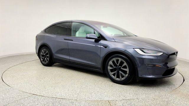 2023 Tesla Model X AWD w/ White & Black Premium Interiorl - 23003332 - 2